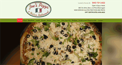 Desktop Screenshot of joespizzasml.com